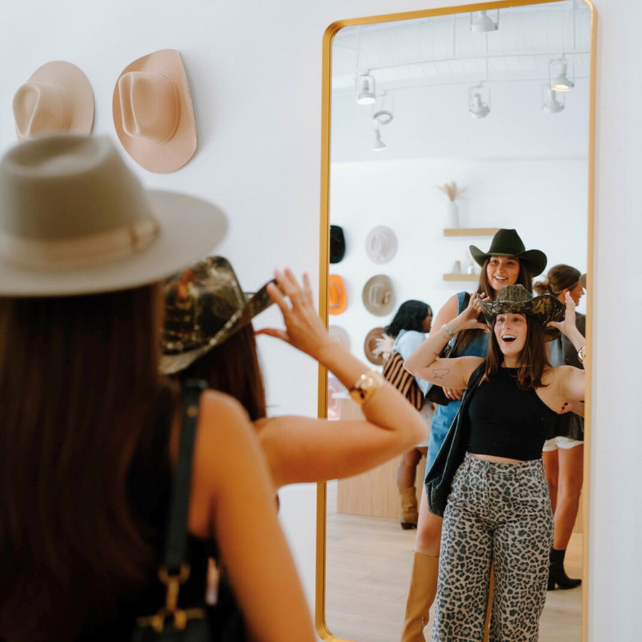 Scottsdale Bachelorette Party Ideas: Rancher Hat Bar - Stag & Hen