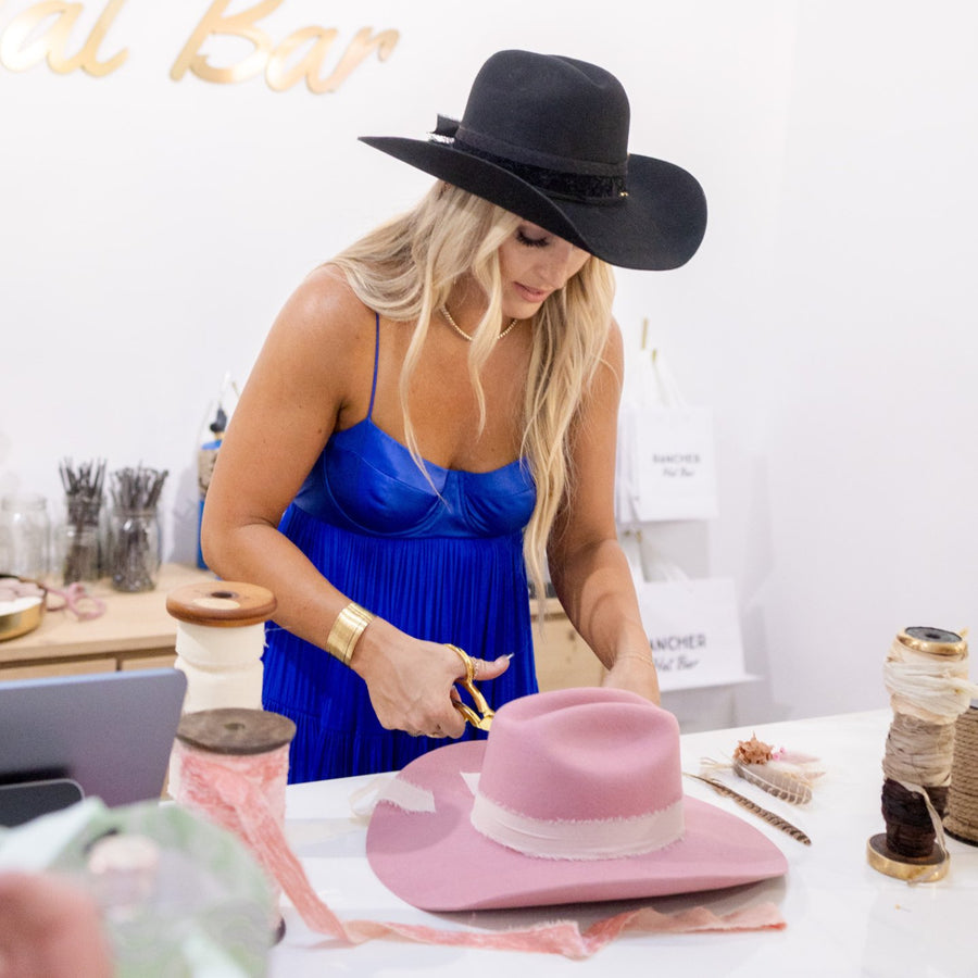 Scottsdale Bachelorette Party Ideas: Rancher Hat Bar - Stag & Hen