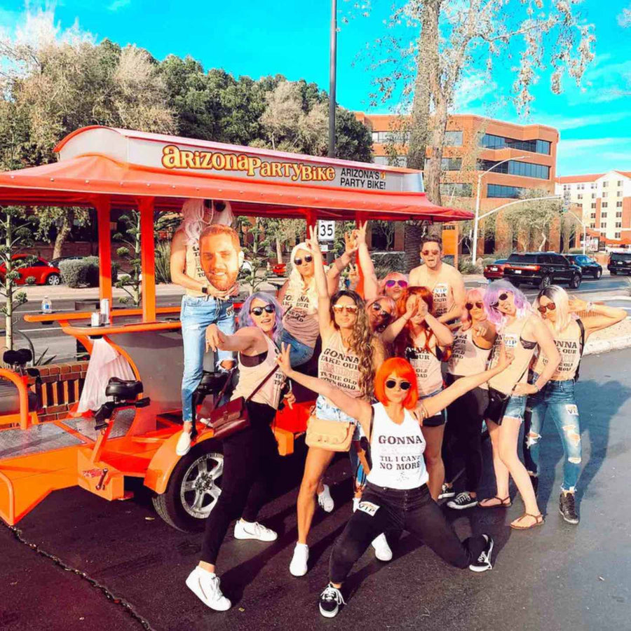 Scottsdale Bachelorette Party Ideas - Pedal Pub with Arizona Party Bike