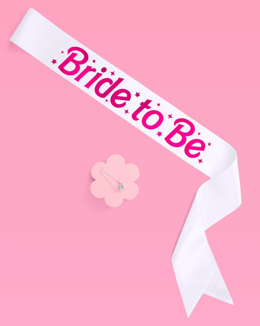 Pink Doll Bride To Be Sash | Bridal Gifts, Favors, Accessories