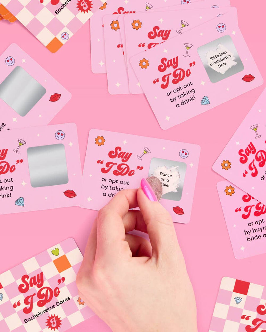 Bachelorette Dare Scratch Off Cards | Bachelorette Party Games, Gifts, & Accessories