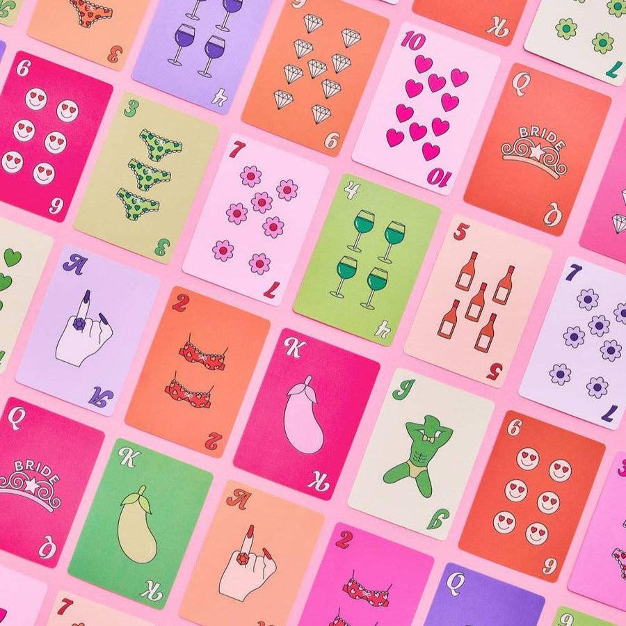 Bachelorette Party Playing Cards | Bachelorette Party Games