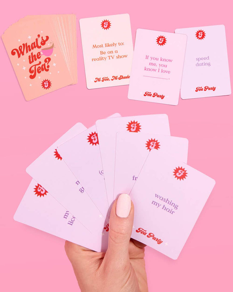 What's the Tea? Party Game | Bachelorette Party Drinking Games