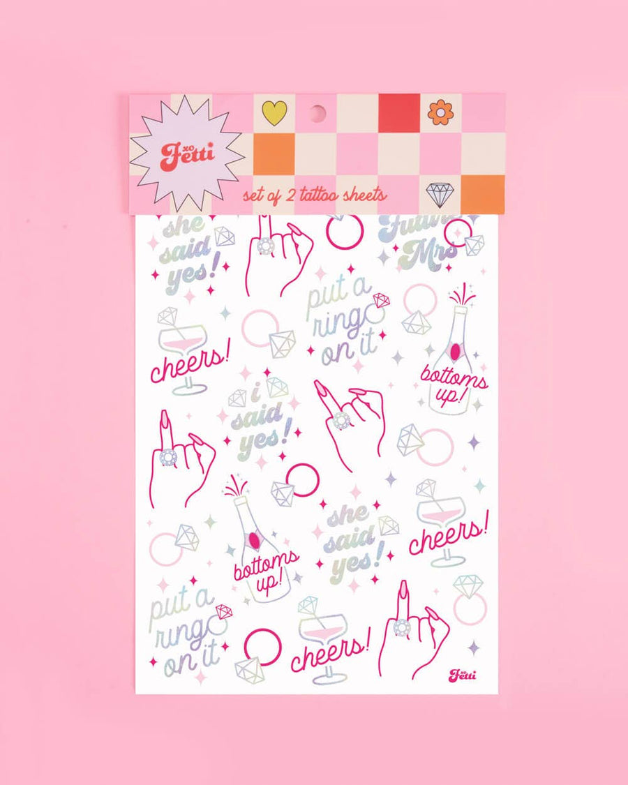 Put A Ring On It! Temporary Tattoos | Bridal Party Gifts, Favors, Accessories