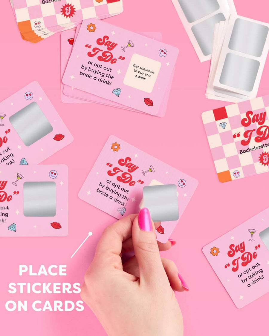 Bachelorette Dare Scratch Off Cards | Bachelorette Party Games, Gifts, & Accessories