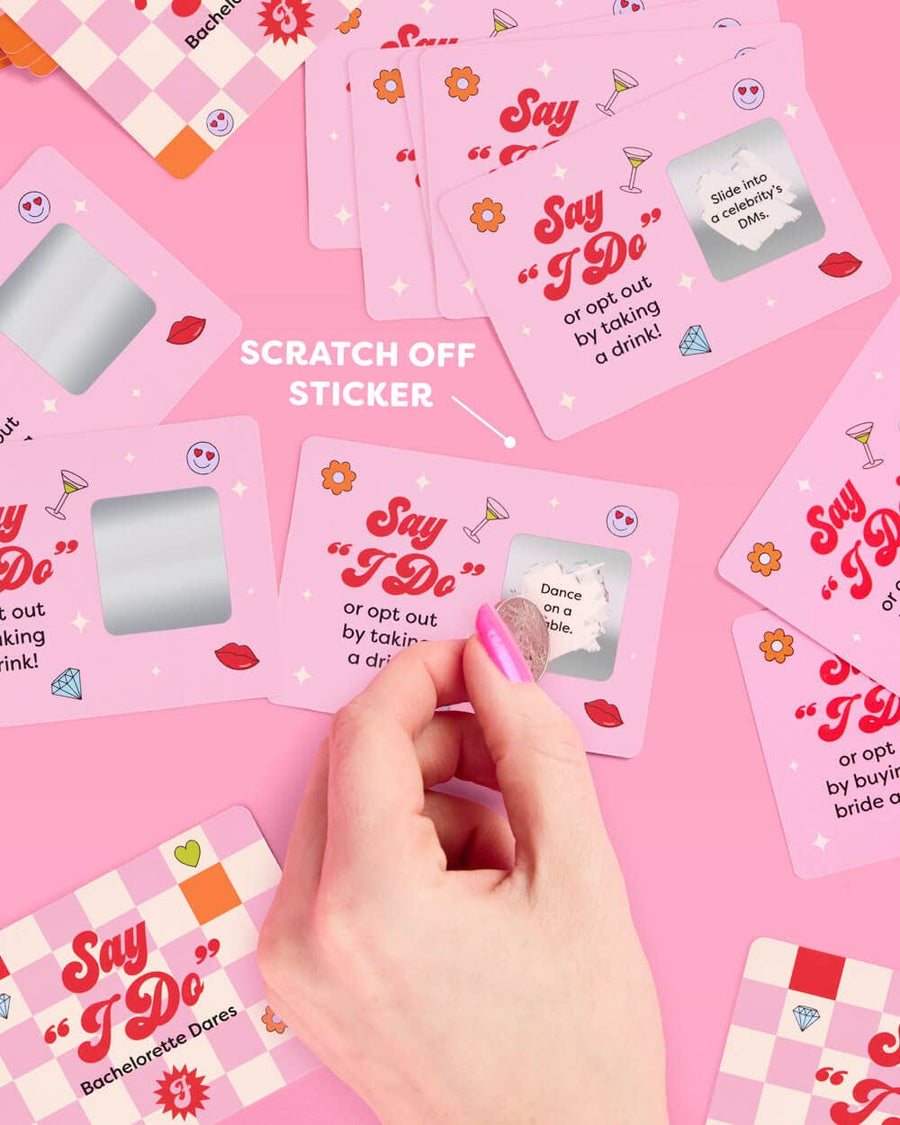 Bachelorette Dare Scratch Off Cards | Bachelorette Party Games, Gifts, & Accessories