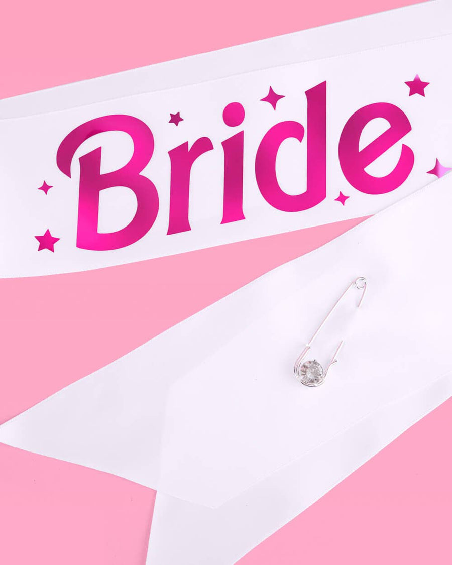 Pink Doll Bride To Be Sash | Bridal Gifts, Favors, Accessories