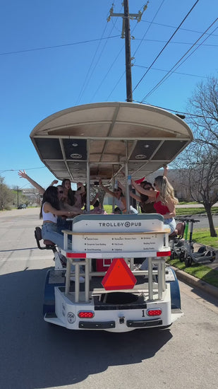 Austin Bachelorette Party Activities - Trolley Pub Austin