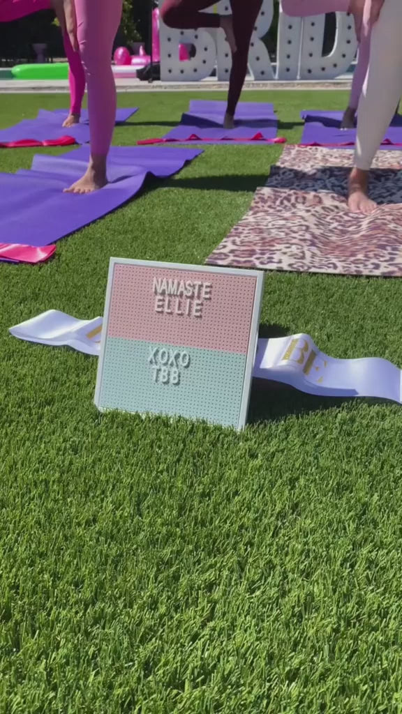 Bachelorette Party Ideas - Yoga with the Balanced Bachelorette