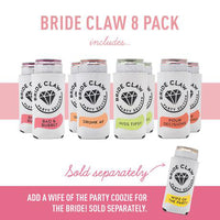 Bride Claw/White Claw Koozies