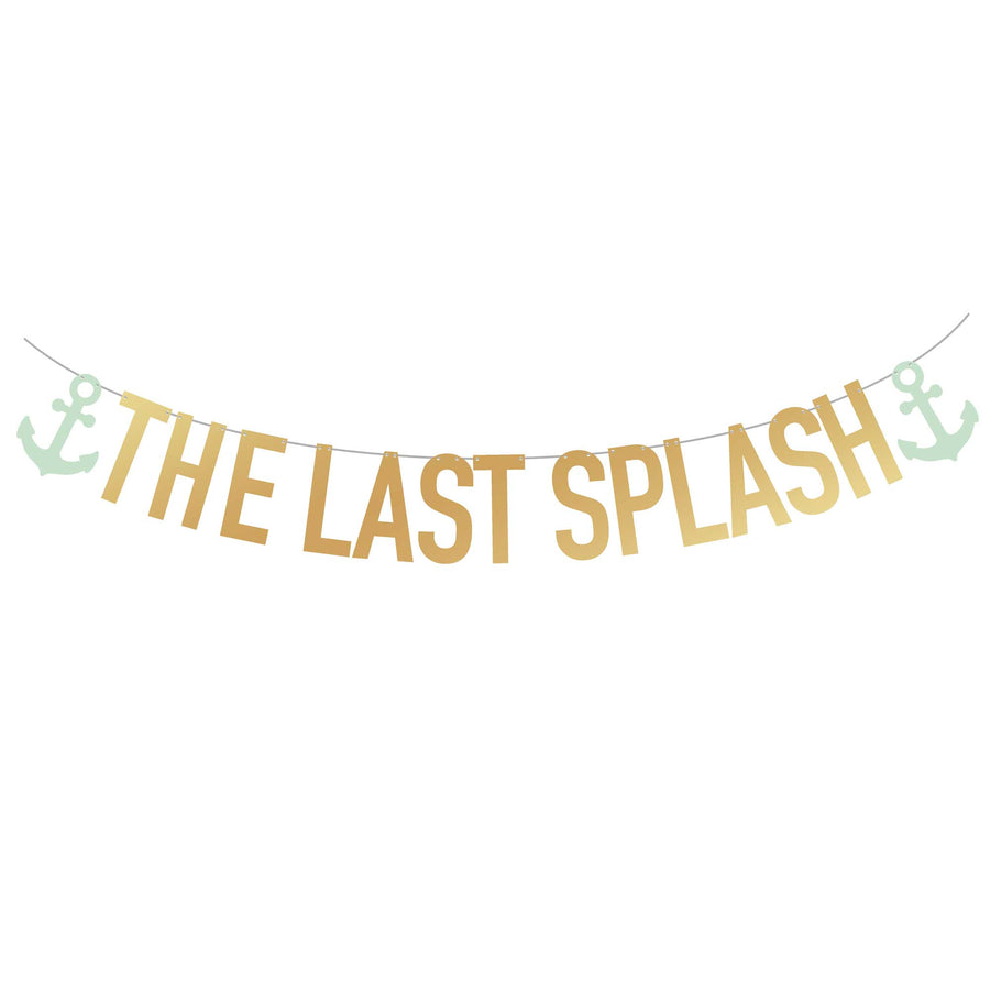 Bachelorette Party Banner | The Last Splash | Stag & Hen