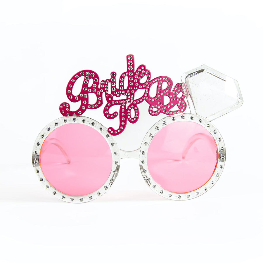 Blingy Bride To Be Sunglasses with Ring and Rhinestones | Bachelorette Party Bridal Gifts, Accessories, Favors
