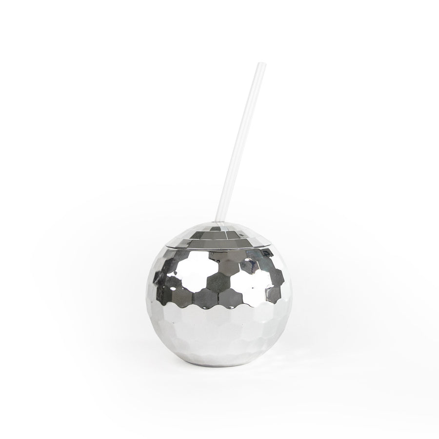 Rainbow Gold Disco Ball Tumbler
