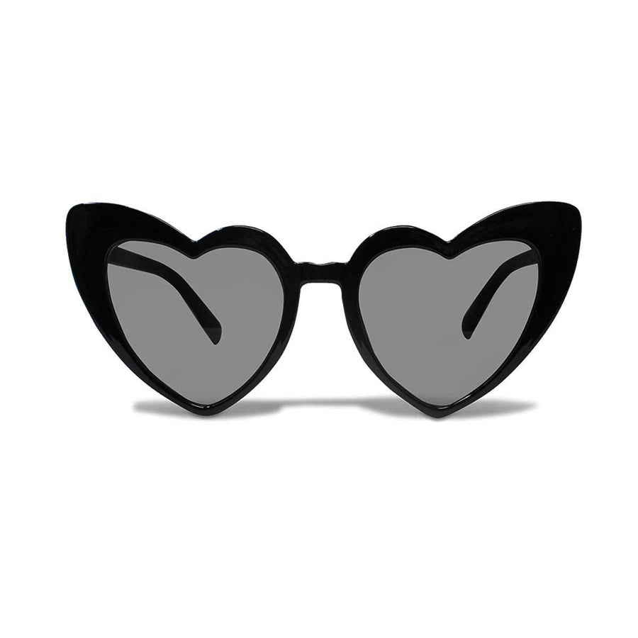 Retro Cat Eye Heart Sunglasses