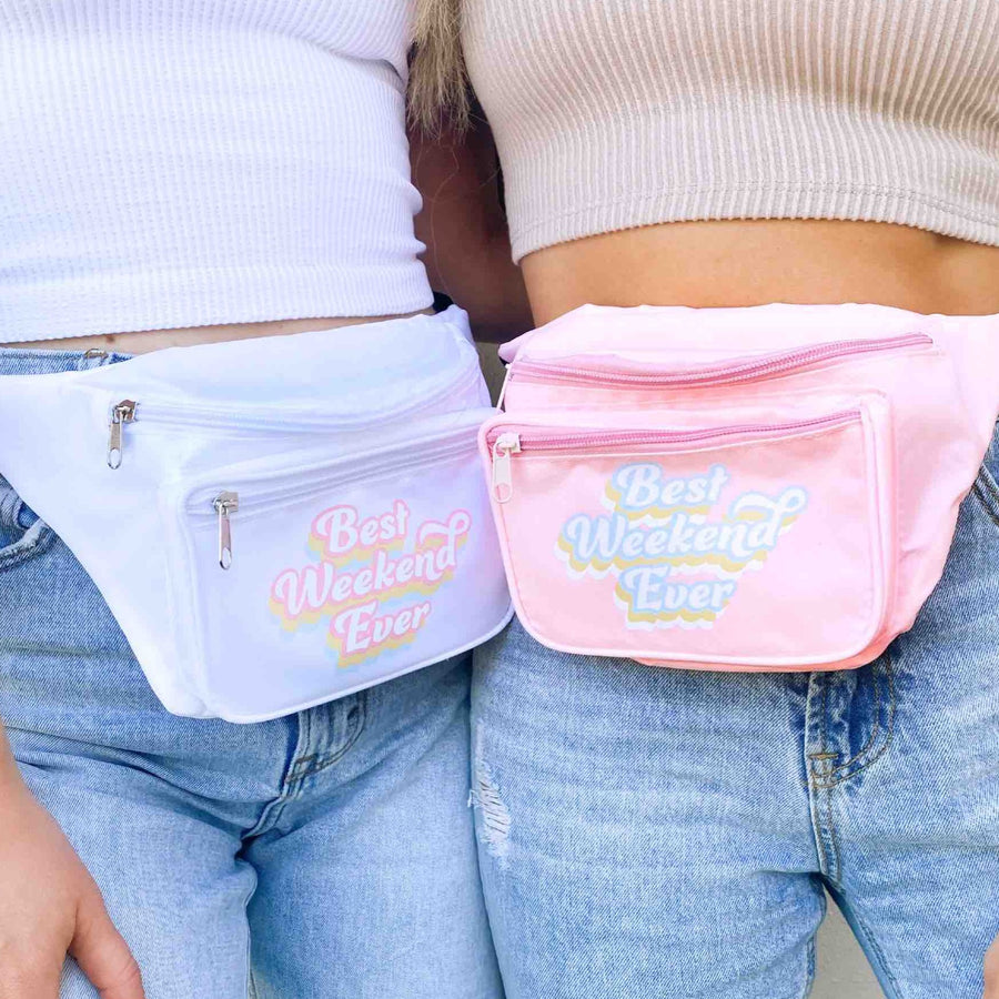 Bachelorette Party Fanny Packs | Best Weekend Ever Bridesmaids Gifts, Accessories, Favors