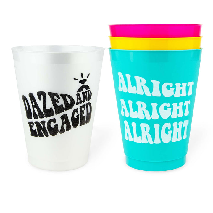 Bachelorette Party Cups | Dazed & Engaged Drinkware, Gifts, Favors, Accessories