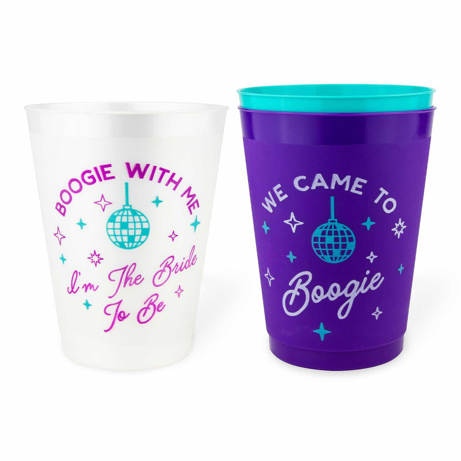 Miss to Mrs Bachelorette Styrofoam Party Cups,Wedding Cups,Preppy Cups