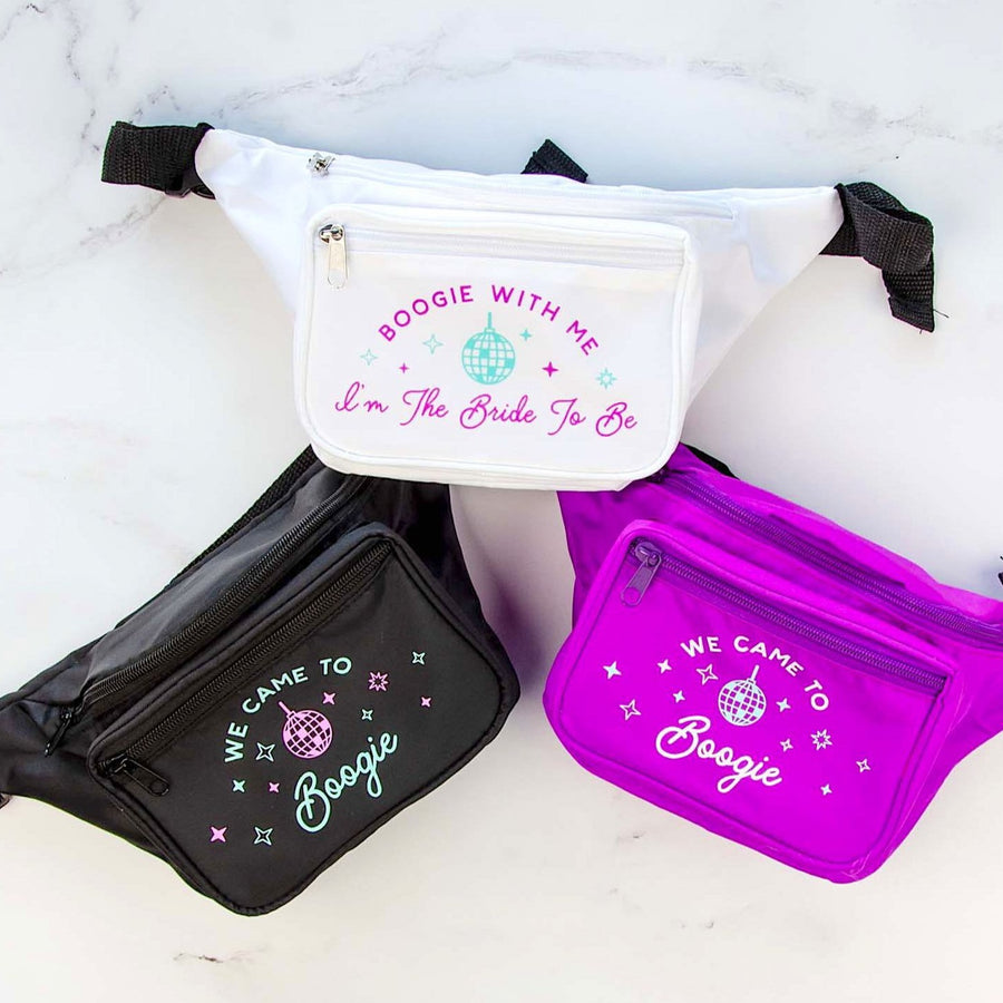 Bachelorette Party Fanny Packs | Disco Bridesmaids Gifts, Favors, Accessories