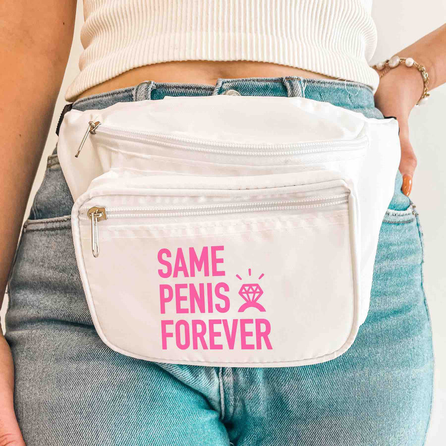 Bachelorette Party Fanny Packs | Same Penis Forever Bridesmaids Gifts, Favors, Accessories