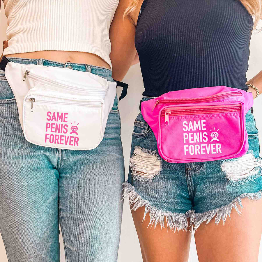 Bachelorette Party Fanny Packs | Same Penis Forever Bridesmaids Gifts, Favors, Accessories