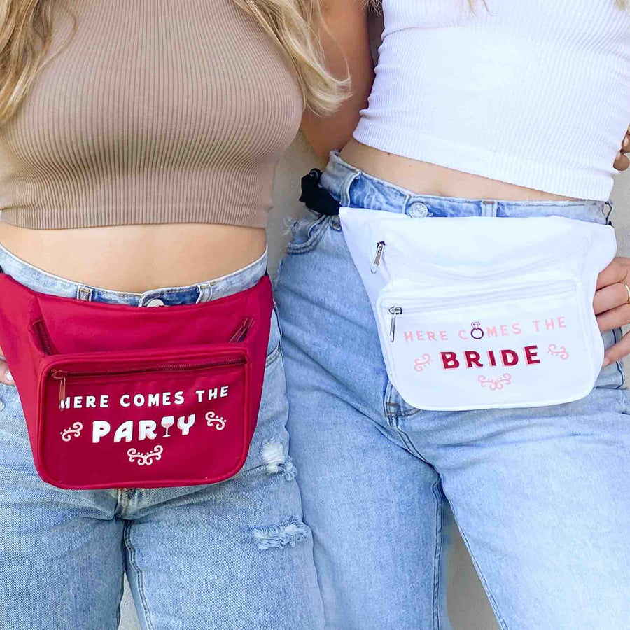 Bachelorette Party Fanny Packs | Vino Before Vows, Winery, Vineyard Bridesmaids Gifts, Favors, Accessories