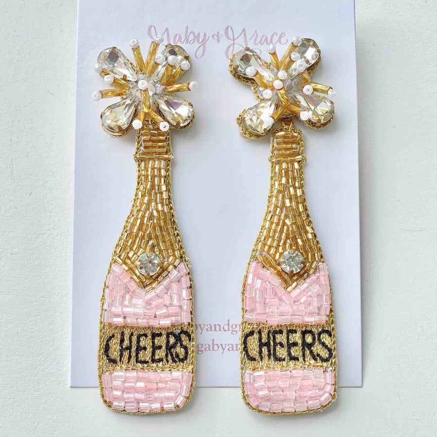 Bachelorette Party Gifts - Bridal Party Cheers Earrings 