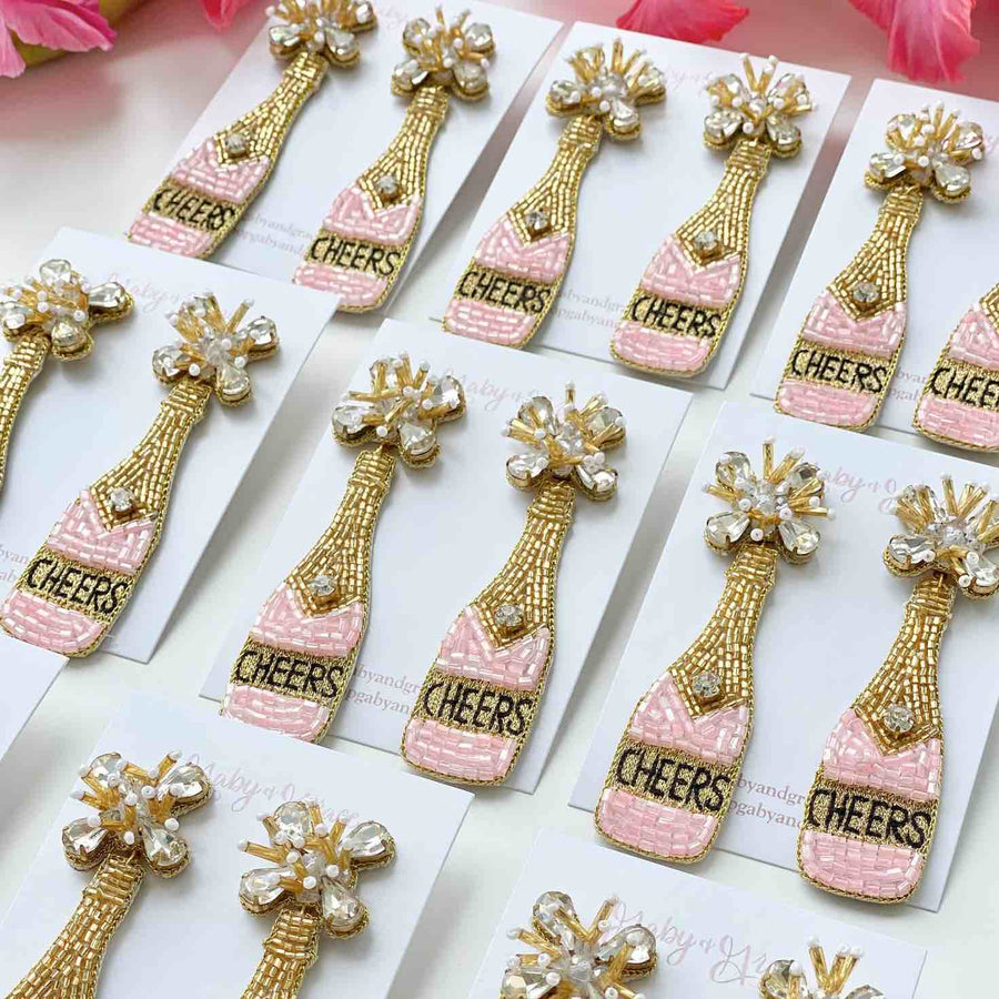 Bachelorette Party Gifts - Bridal Party Cheers Earrings 