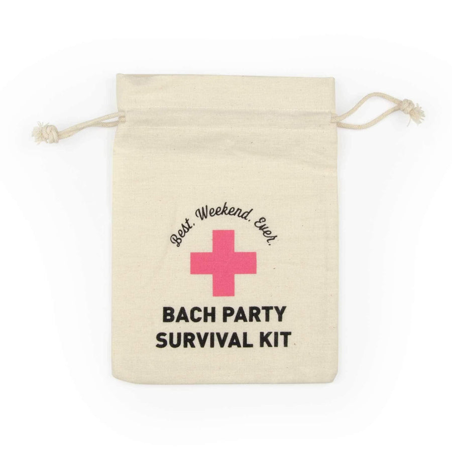 Hangover Kit Bags, Beaches & Besties Themed Survival Recovery Kit Bag With  Drawstring, 5 Pcs Wedding Cotton Gift Bags, Beach Party/Bridal