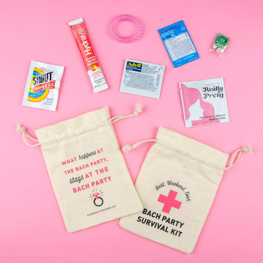 Best Weekend Ever Bachelorette Party Hangover Kit, hangover kit