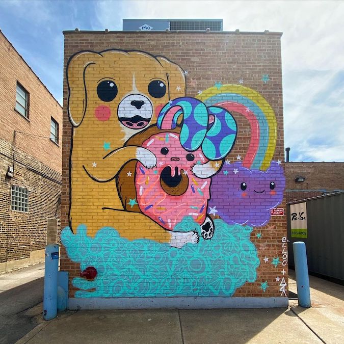 Bachelorette Party Ideas Chicago - 16th Street Murals 
