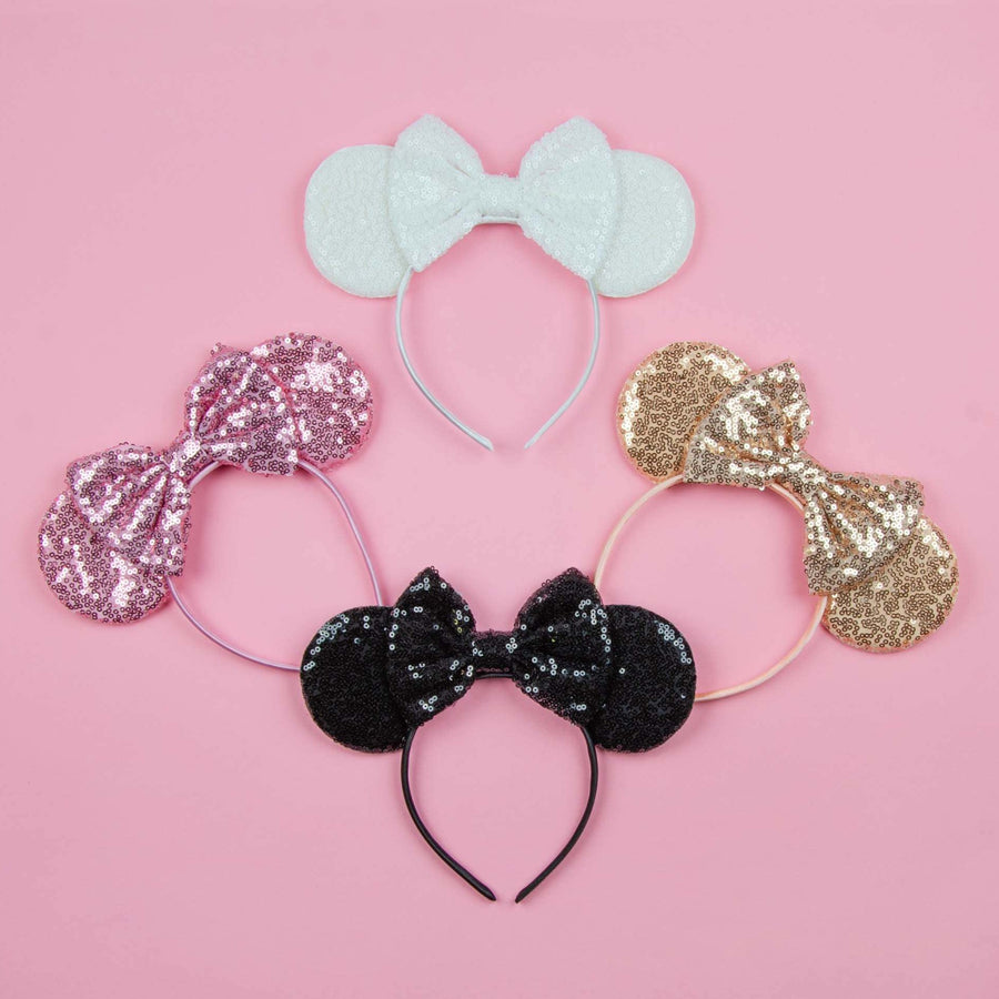 Bachelorette Party Sequin Disney Minnie Mouse Ears | Bachelorette Favors, Gifts, Accessories, Supplies, Decorations