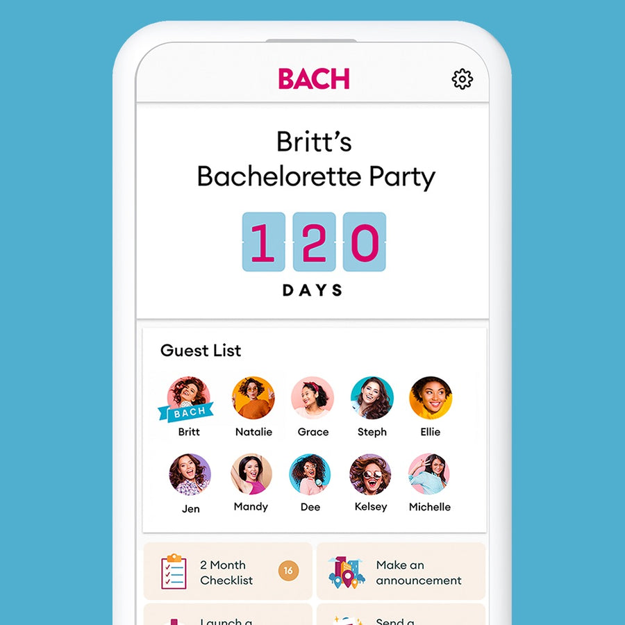 Bachelorette Party Planners - THE BACH APP