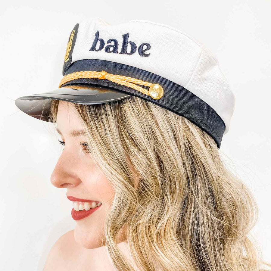 Bride's Babes Sailor Captain Hats