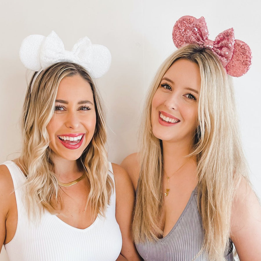 Bachelorette Party Sequin Disney Minnie Mouse Ears | Bachelorette Favors, Gifts, Accessories, Supplies, Decorations