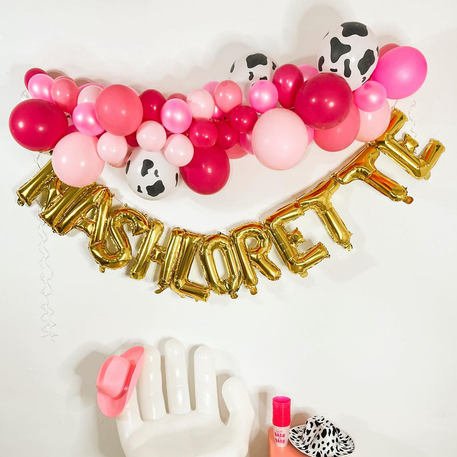 Nashlorette Balloon Letter Kit