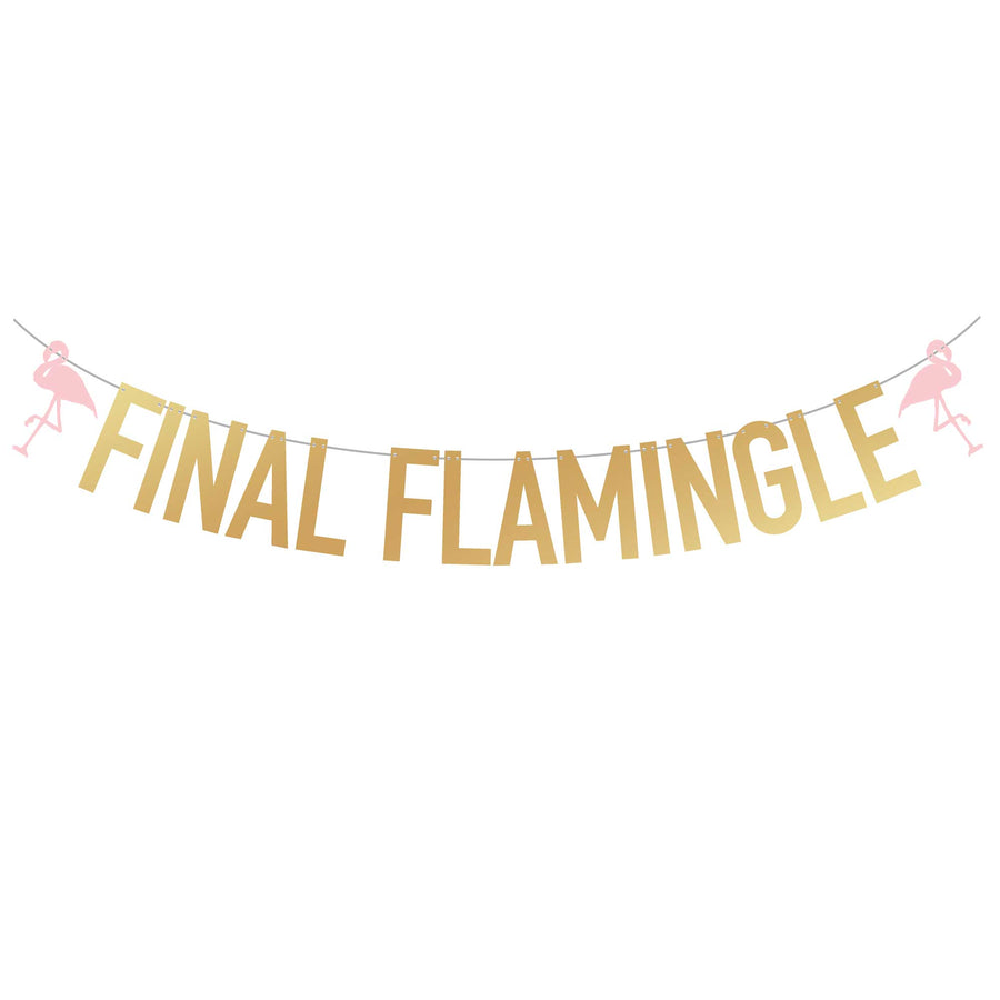 Beach Bachelorette Party Banner | Final Flamingle | Stag & Hen