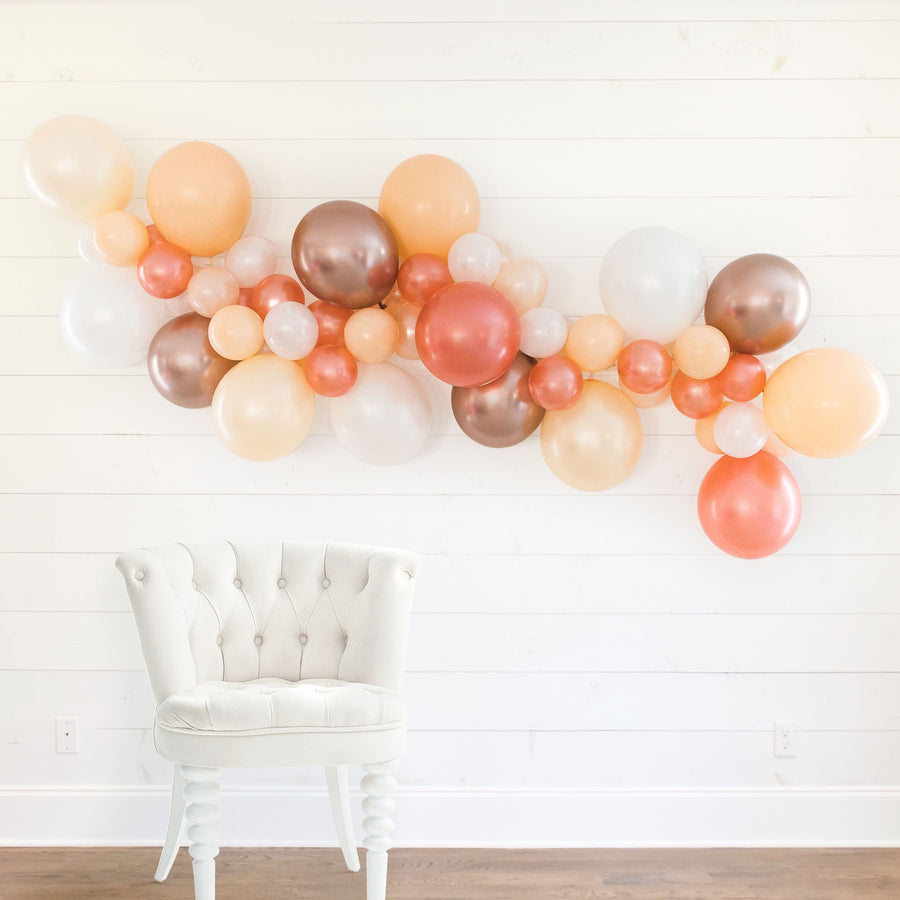 Blush Champagne DIY Bachelorette Party Balloon Garland | Bachelorette Party Decorations, Favors, Accessories, Supplies