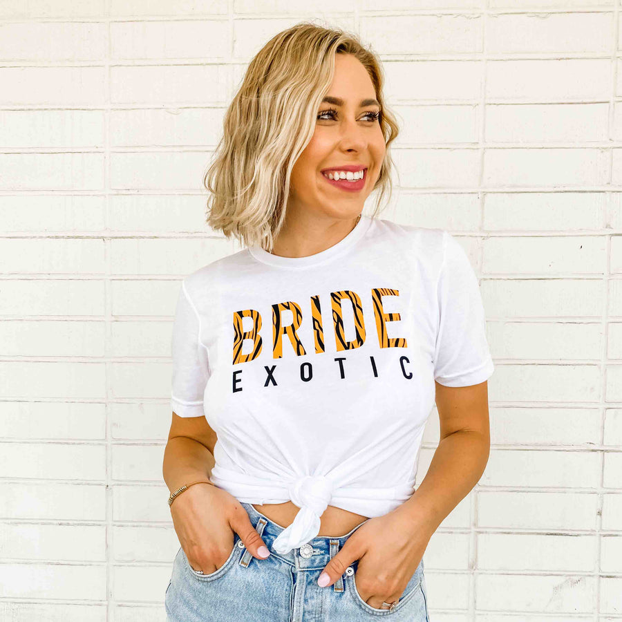 Tiger King Bachelorette Party Shirts | Bride Exotic