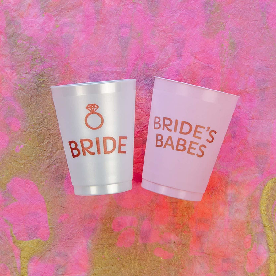 Bachelorette Party Cups, Tumblers, Drinkware | Bride's Babes Bachelorette Party
