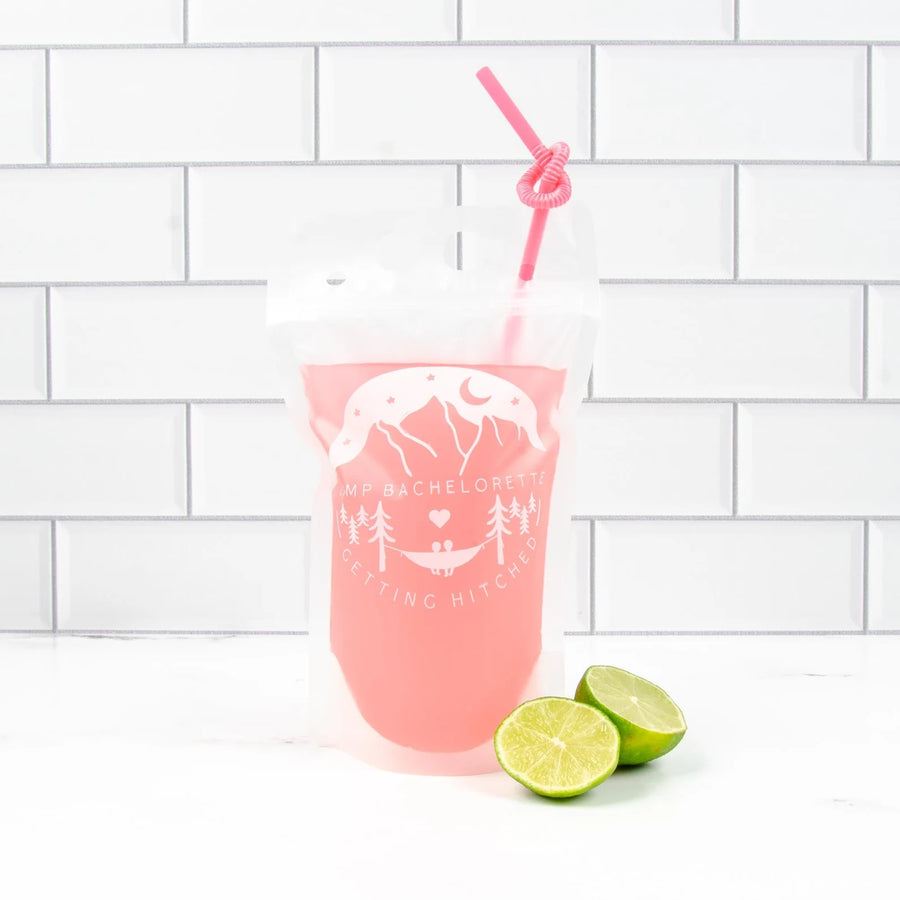 Camp Bachelorette Party Drink Pouches | Bachelorette Party Gifts, Favors, Accessories, Supplies, Decorations