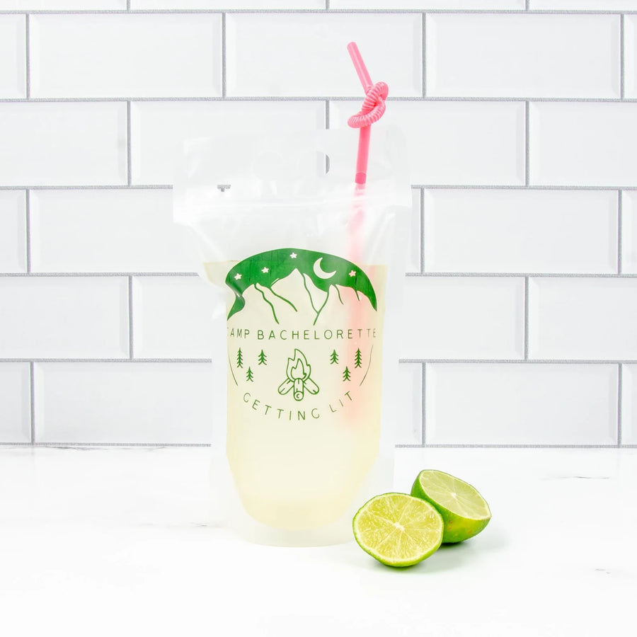 Camp Bachelorette Party Drink Pouches | Bachelorette Party Gifts, Favors, Accessories, Supplies, Decorations