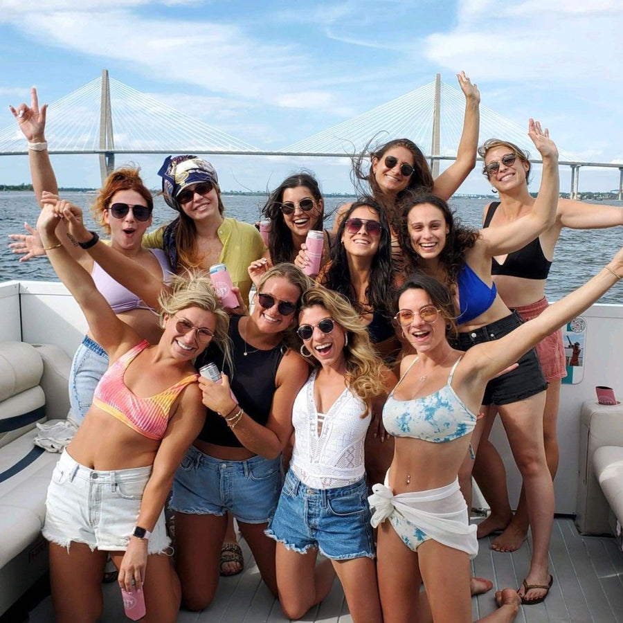Savannah Bachelorette Party Itinerary Activity Ideas - Private Boat Charter with Savannah Party Cat