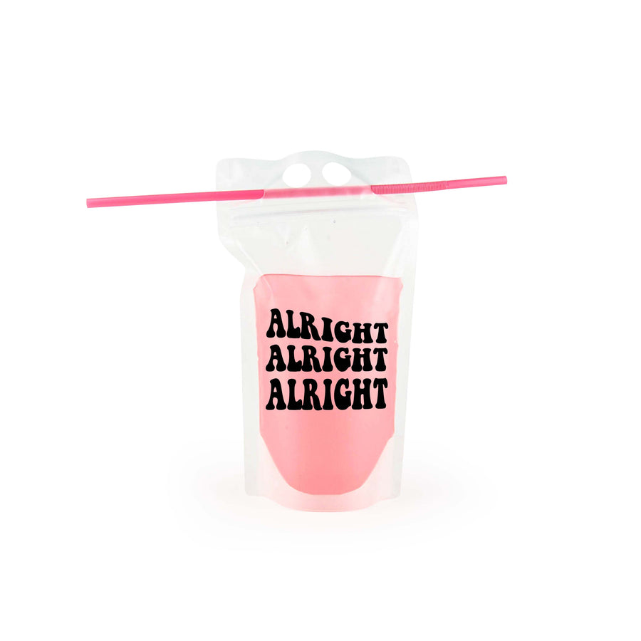 Dazed & Engaged Bachelorette Party Drink Pouches | 1990s, Retro, 1960s, 1970s, Austin Bachelorette Party Cups, Drinkware, Booze Bag