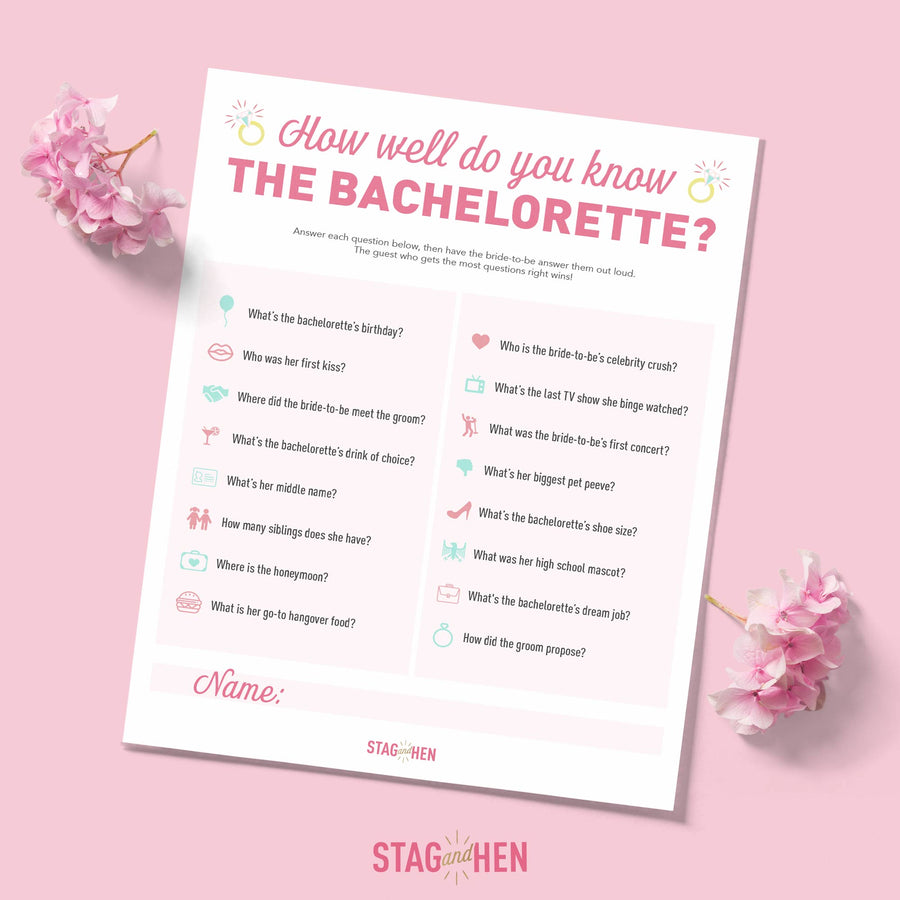 Bachelorette Party Trivia Questions: Ultimate Fun Night Guide