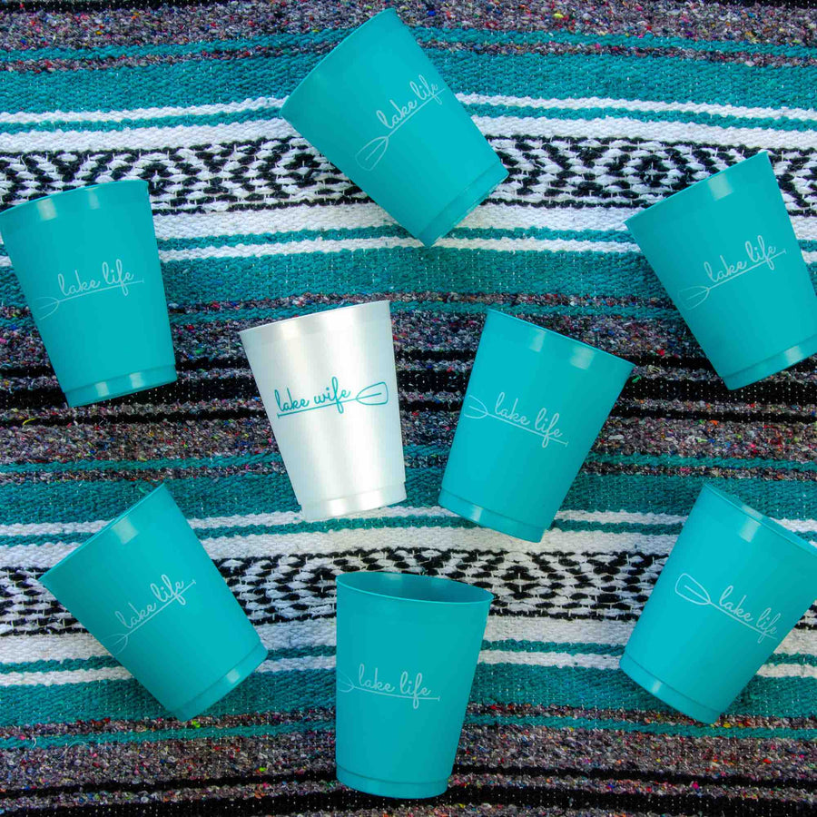 Bachelorette Party Cups, Tumblers, Drinkware | Lake Life, Lake Wife