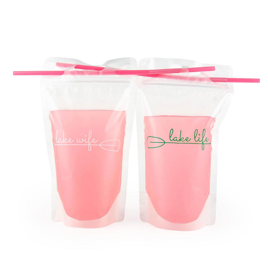 Lake Life Bachelorette Party Drink Pouch | Lake Bachelorette Party Gifts, Favors, Accessories, Supplies, Decorations