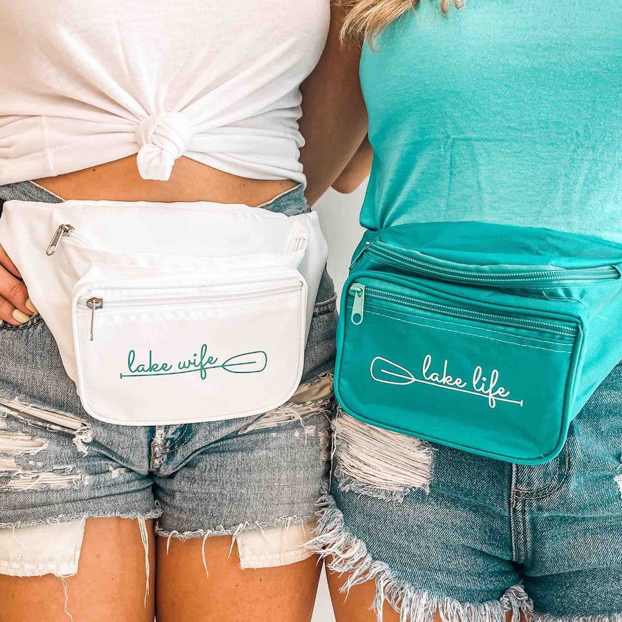 Lake Life Bachelorette Party Fanny Packs, Belt Bags | Lake Bachelorette Party Favors, Accessories, Gifts, Supplies