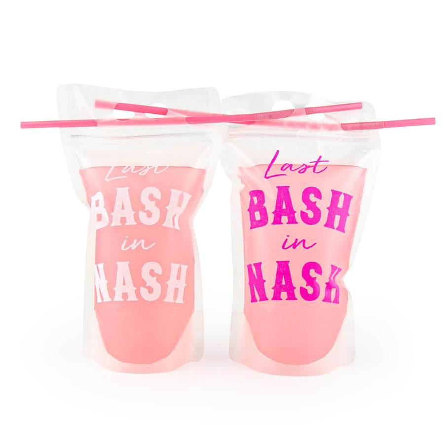 Nashville Bachelorette Party Drink Pouch | Last Bash In Nash Bachelorette Party Gifts, Favors, Accessories, Supplies, Decorations
