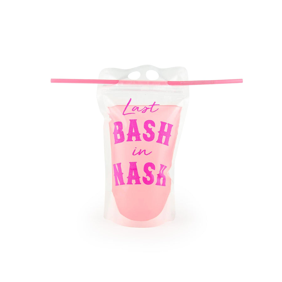 Nashville Bachelorette Party Drink Pouch | Last Bash In Nash Bachelorette Party Gifts, Favors, Accessories, Supplies, Decorations
