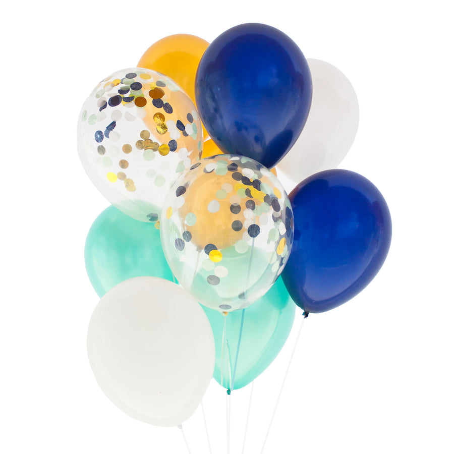 Let's Get Nauti Confetti Balloon Bundle - Stag & Hen